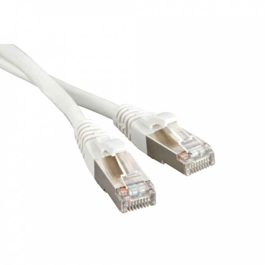 Реверсивный экранированный патч-корд Hyperline PC-LPM-STP-RJ45-REV-RJ45-C5e-5M-LSZH-GY