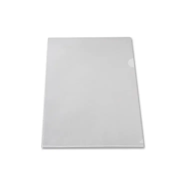 Папка-уголок Бюрократ E310/1CLEAR 816354