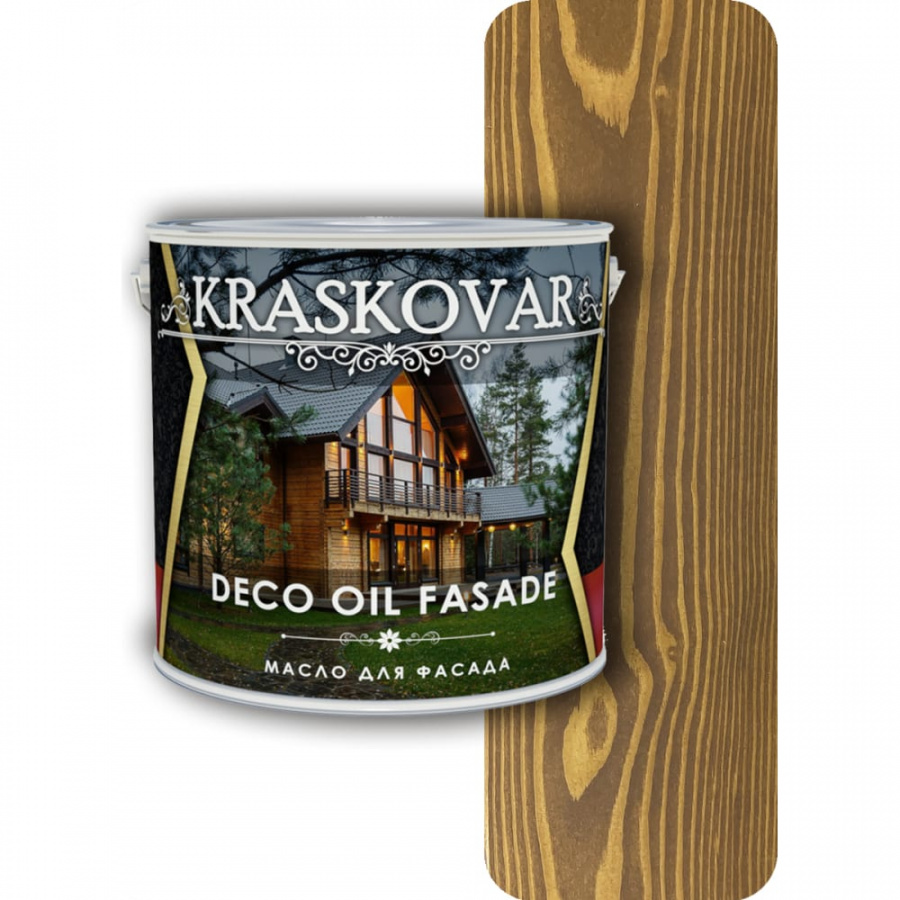 Масло для фасада Kraskovar Deco Oil Fasade