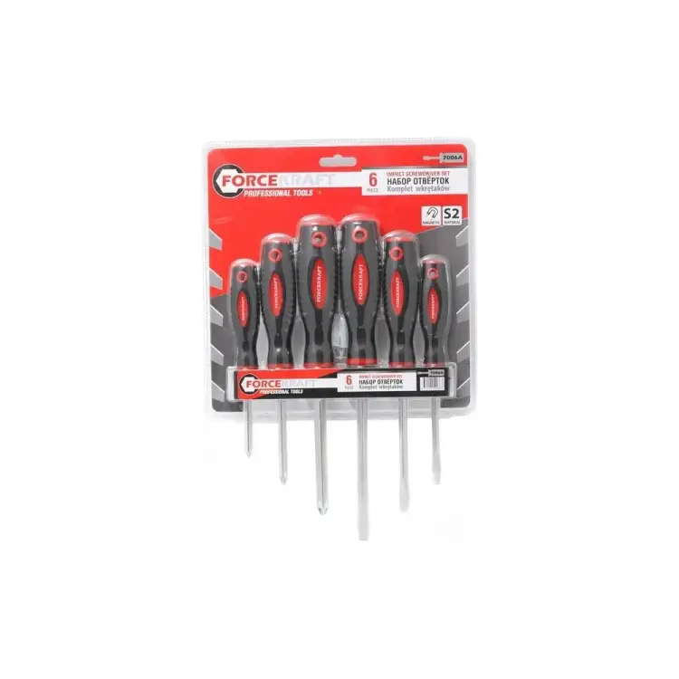 Набор магнитных отверток Forcekraft Profi FK-7006A(27161)