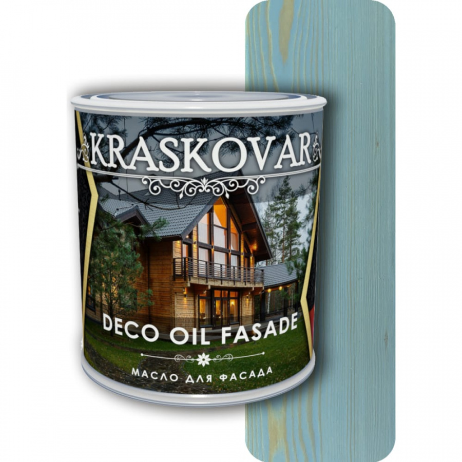 Масло для фасада Kraskovar Deco Oil Fasade