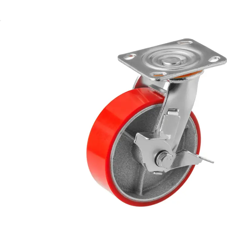 Большегрузное полиуретановое поворотное колесо А5 SCPB 63 1000111