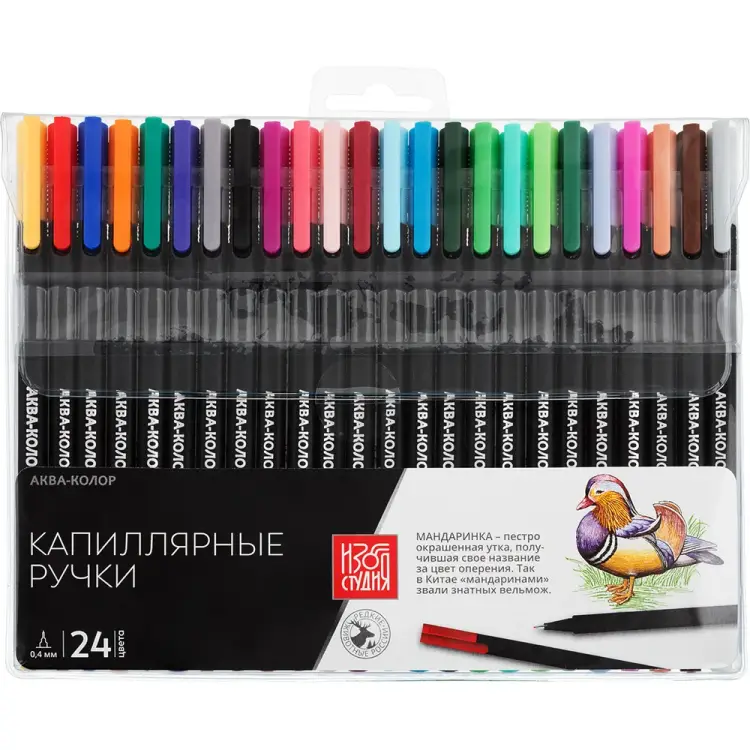 Капиллярные ручки Аква-колор Изостудия 472869