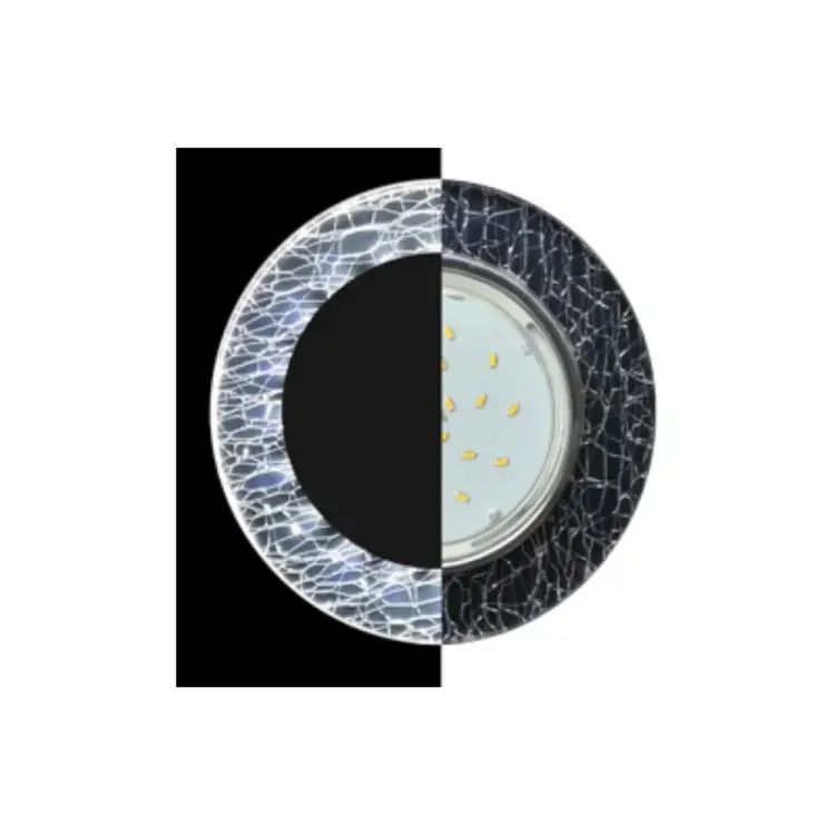 Светильник Ecola gx53 h4 ld5310 glass SE53RNECH