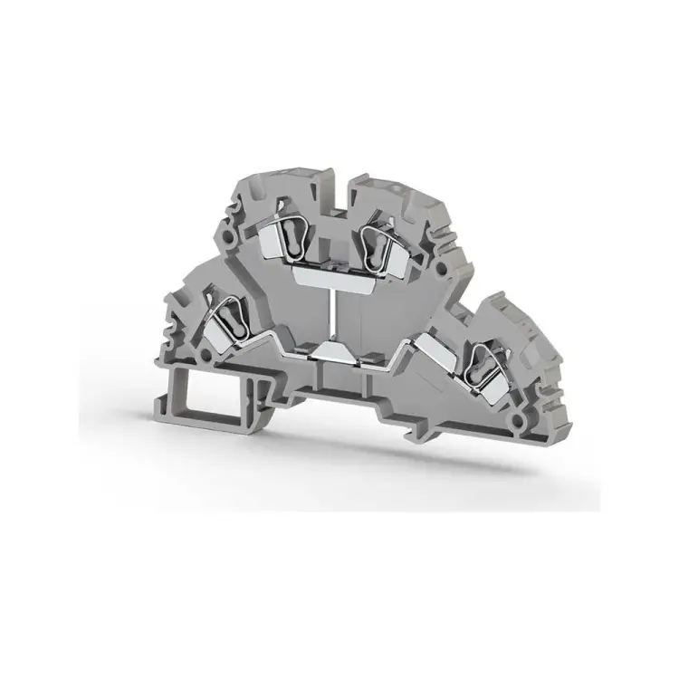 Двухъярусный пружинный клеммник Klemsan YBK4-2F 0.0.0.3.318109