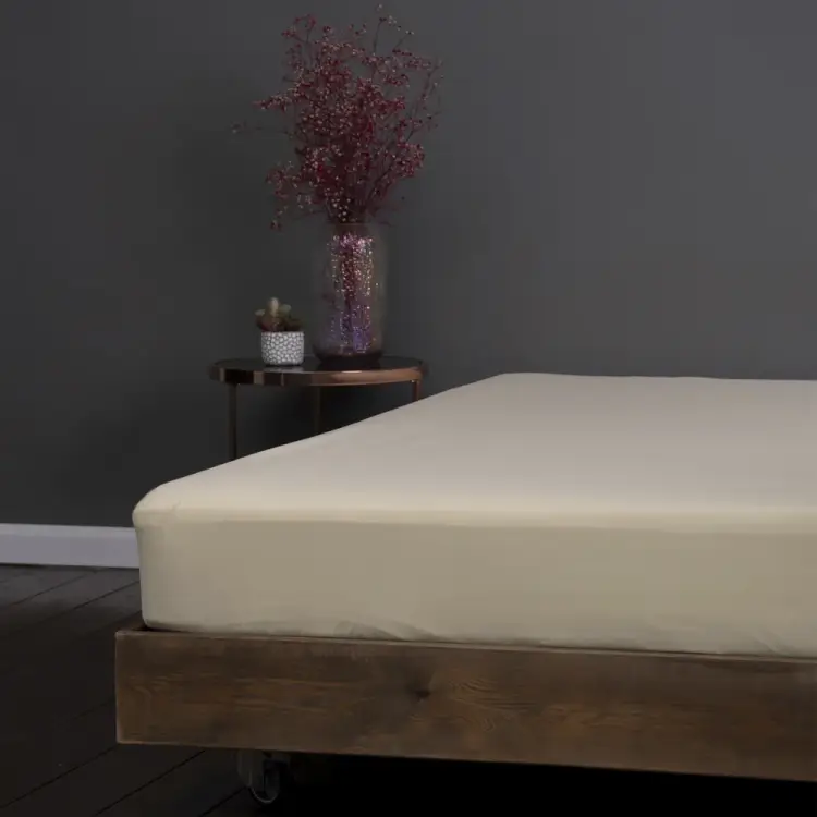 Простыня на резинке KUPU-KUPU VIOLETT KPV-180/экрю