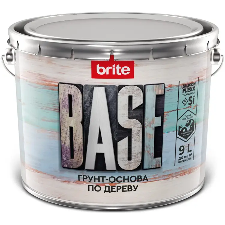 Грунт-основа по дереву для наружных и внутренних работ BRITE FLEXX 212416