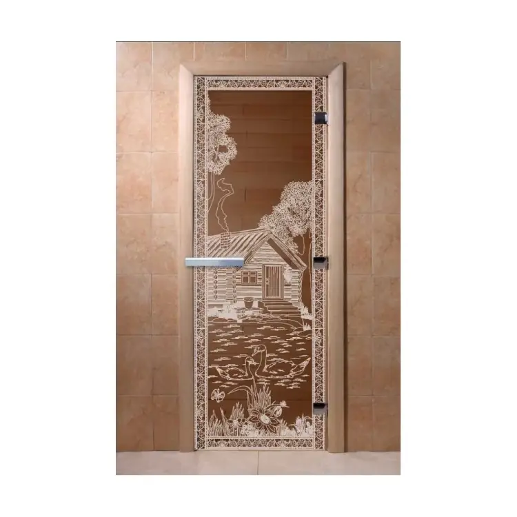 Дверь для бани DoorWood Банька в лесу Дверь для бани DoorWood Банька в лесу