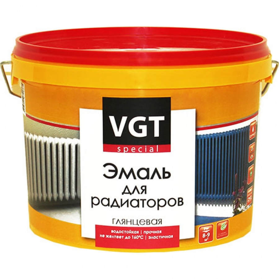 Эмаль для радиаторов VGT ВД АК 1179 Профи