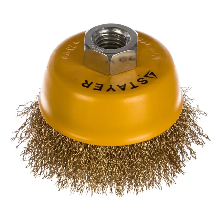 Чашечная щетка для УШМ STAYER "MASTER" 35125-075 z01 Чашечная щетка для УШМ STAYER "MASTER" 35125-075 z01