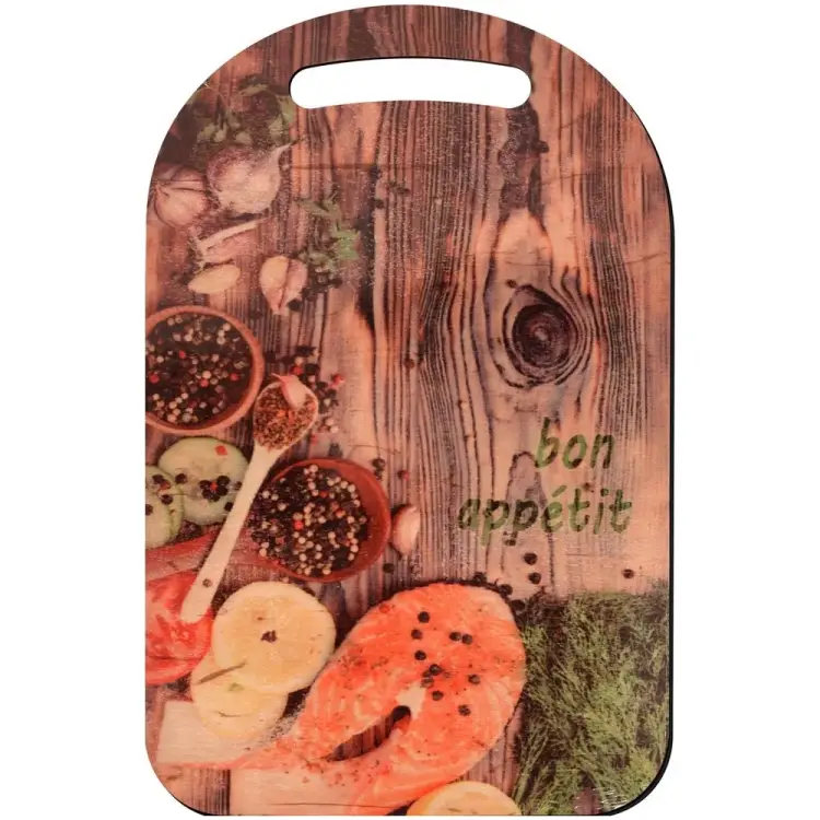 Разделочная доска МУЛЬТИДОМ Букет пряностей МБ18-77 Разделочная доска МУЛЬТИДОМ Букет пряностей МБ18-77