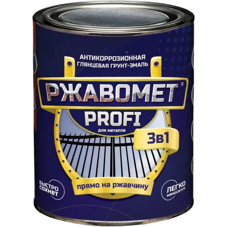 Грунт-эмаль Красковия Ржавомет profi «3в1» ER-00004119 Грунт-эмаль Красковия Ржавомет profi «3в1» ER-00004119