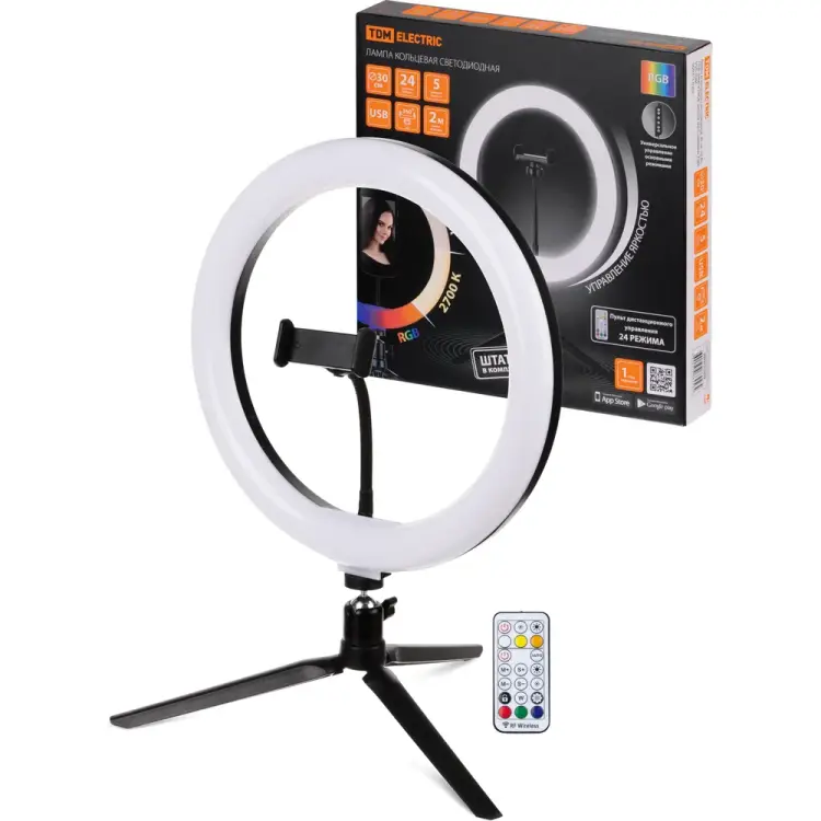 Кольцевая светодиодная лампа TDM ELECTRIC SQ0373-0303