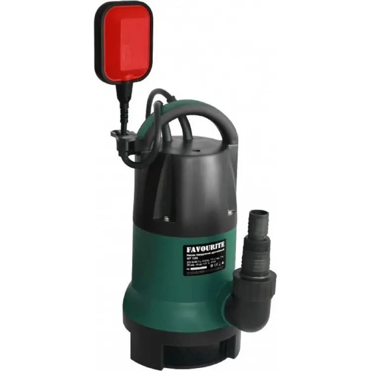 Погружной дренажный насос для грязной воды FAVOURITE WP 1200