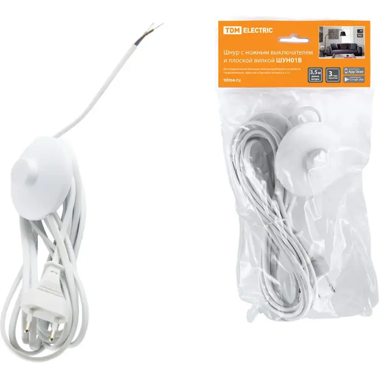 Шнур TDM ELECTRIC ШУН01В SQ1305-0061 Шнур TDM ELECTRIC ШУН01В SQ1305-0061