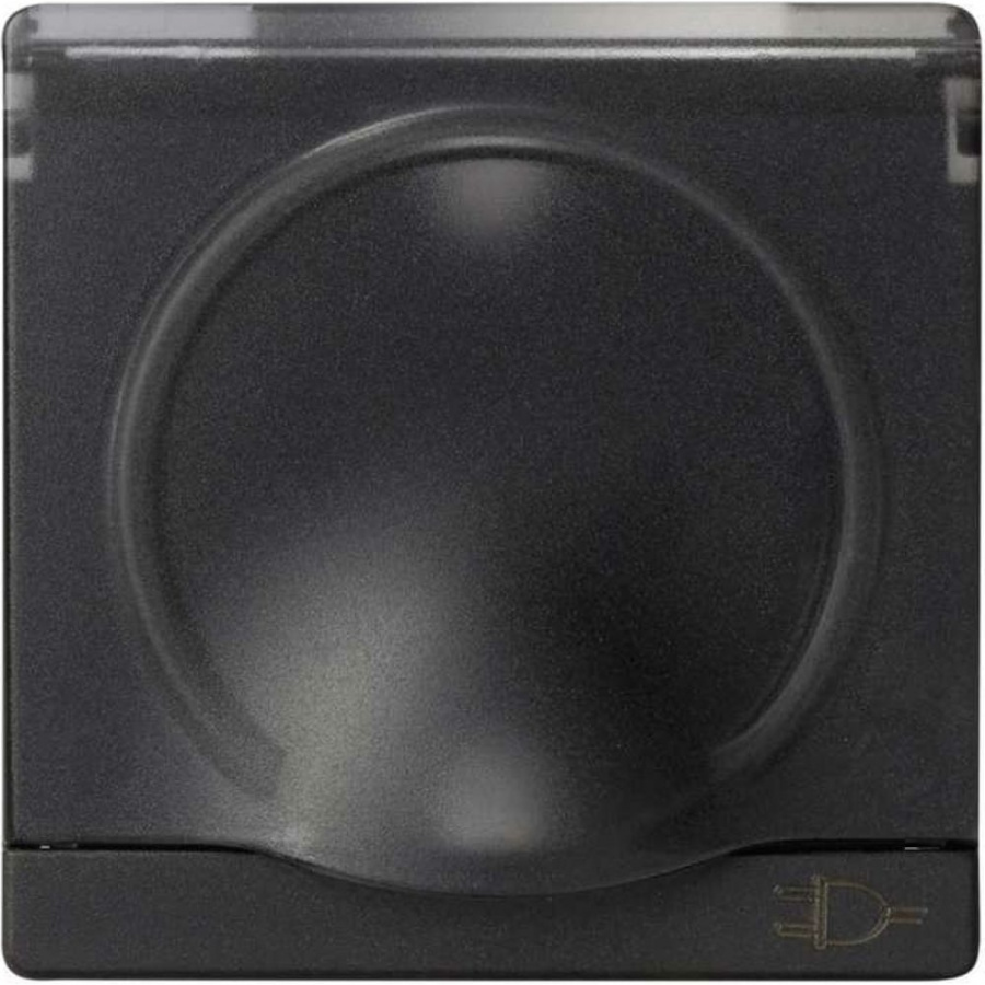 Накладка для двухполюсной розетки с заземлением S82 S82N 82 Detail Simon С82090-0038
