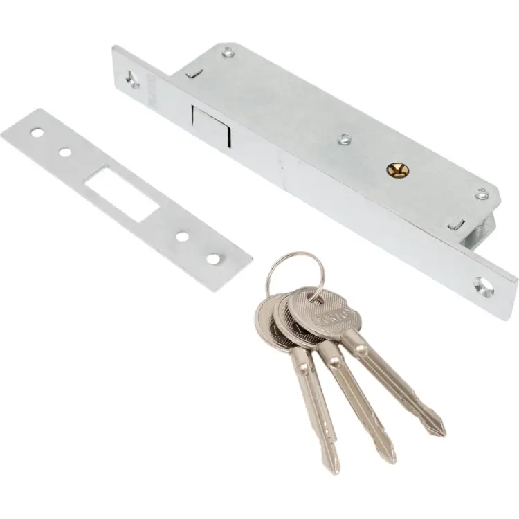 Крестообразный узкопрофильный замок врезной Punto LR-201F 44953