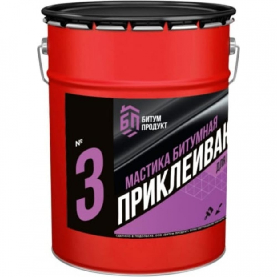 Битумная мастика для приклеивания БИТУМ ПРОДУКТ XPS