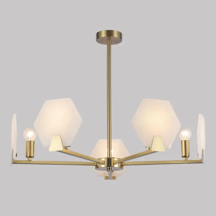 Потолочный светильник Eurosvet 60158/5 латунь a065049