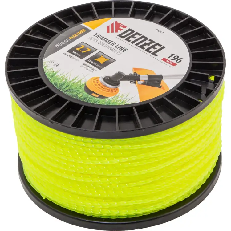 Леска для триммера Denzel FLEX CORD 96299