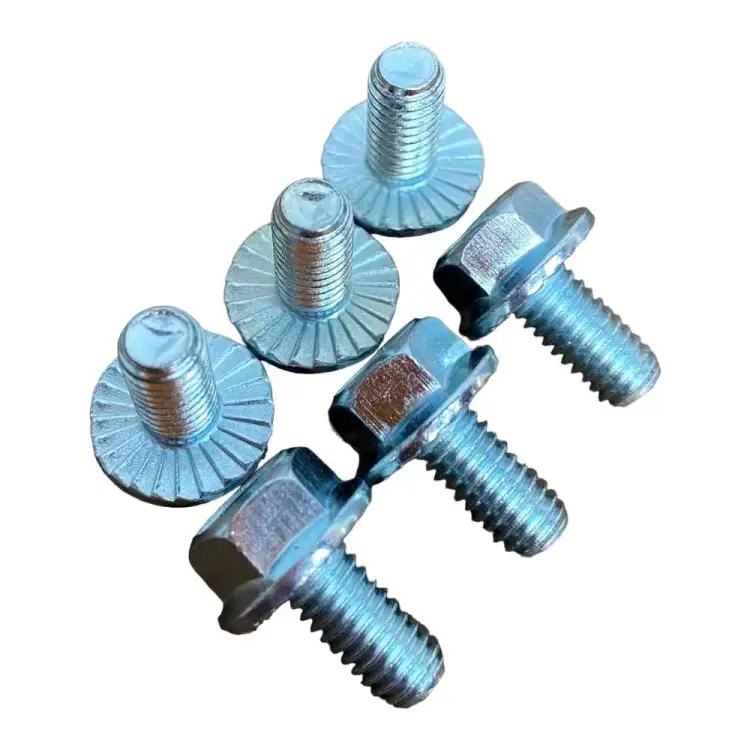 Оцинкованный болт 23 БОЛТА М6x12 DIN6921, 10 шт. УТ000027943