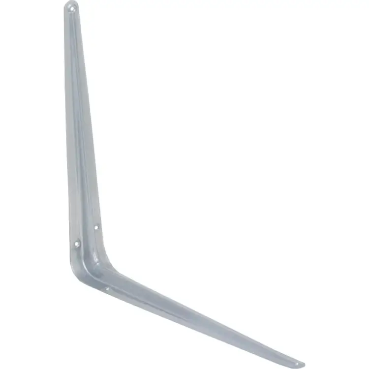 Консоль ELEMENT с 1 ребром жесткости 350x300 серый 136250