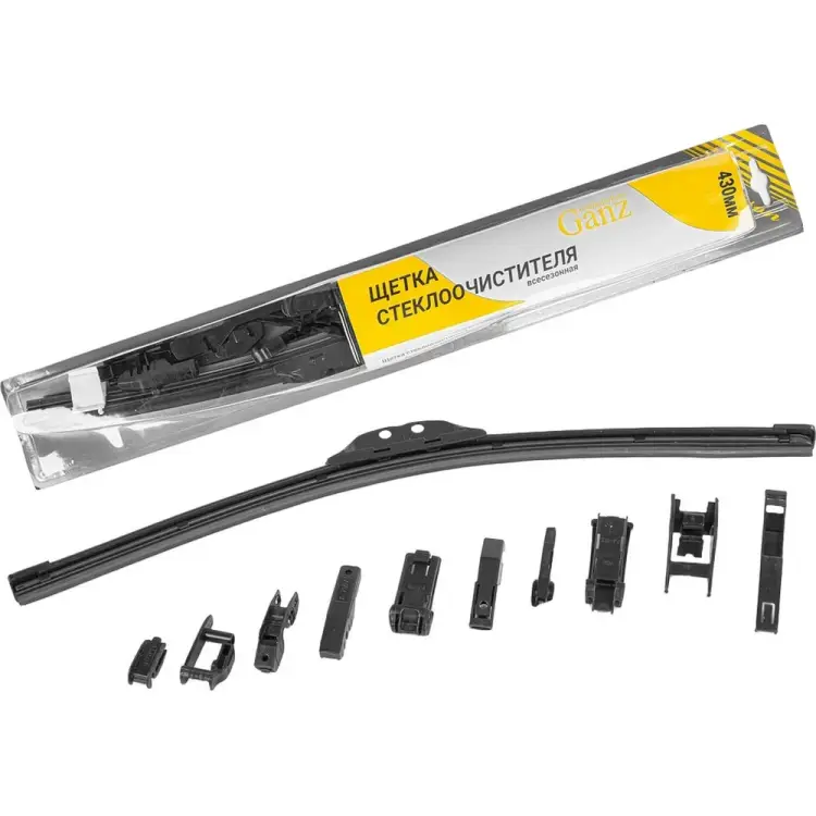 Бескаркасная щетка стеклоочистителя Ganz GIS01016