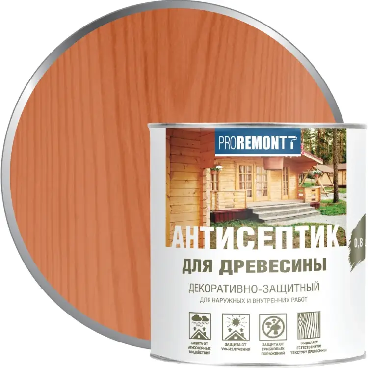 Деревозащитный антисептик Proremontt Лк-00004633
