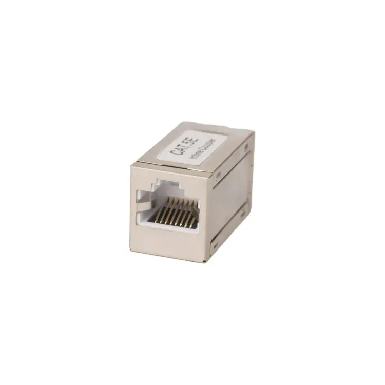 Проходной экранированный адаптер WRline WR-сA-8p8с-с5e-sH RJ45-RJ45 (8p8с), категория 5е 505224