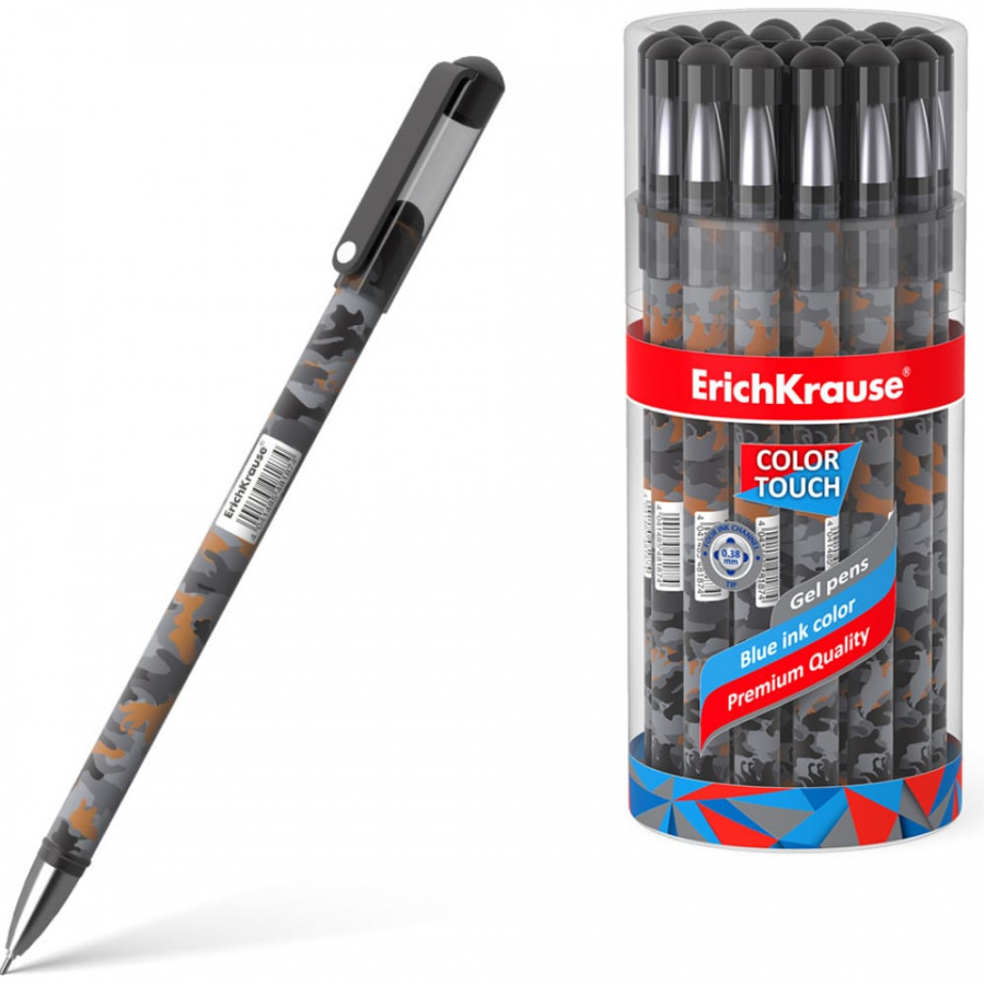 Гелевая ручка ErichKrause ColorTouch Rough Native