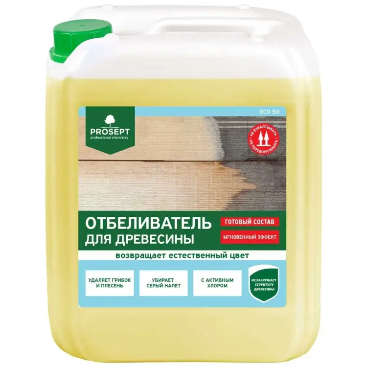 Отбеливатель для древесины PROSEPT ECO 50 012-5