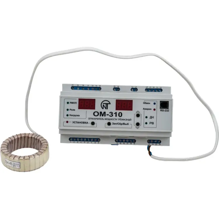 Трехфазный ограничитель мощности НовАтек-Электро ОМ-310 3425604310
