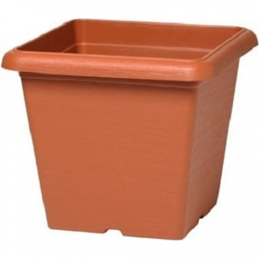 Квадратное кашпо PLASTECNIC S.p.A. TERRAE SQUARE