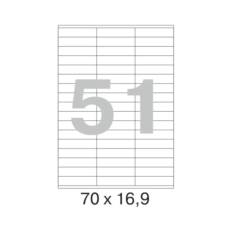 Самоклеящиеся этикетки ProMega label 73641