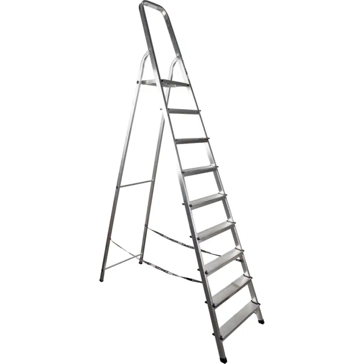 Алюминиевая стремянка Алюмет AМ709 Алюминиевая стремянка Алюмет AМ709