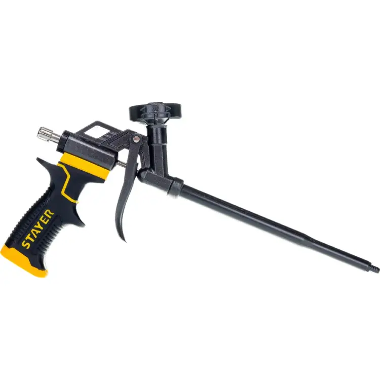 Пистолет для монтажный пены STAYER BLACK PRO 06862_z02 Пистолет для монтажный пены STAYER BLACK PRO 06862_z02