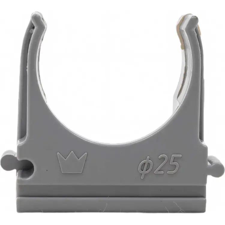 Клипса для гофротрубы Электропласт 25KL100GR