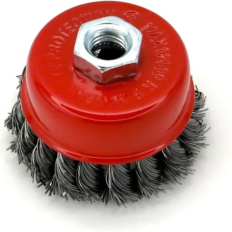 Чашечная жгутовая щетка для ушм EuroBrush 7-002 Чашечная жгутовая щетка для ушм EuroBrush 7-002