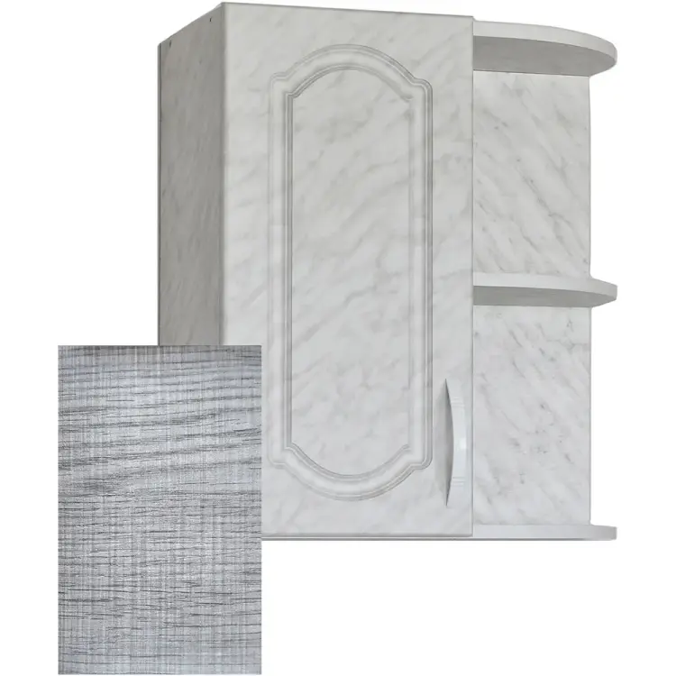 Шкаф для посуды SANTREK торцевой Сакура фасад МДФ 64255