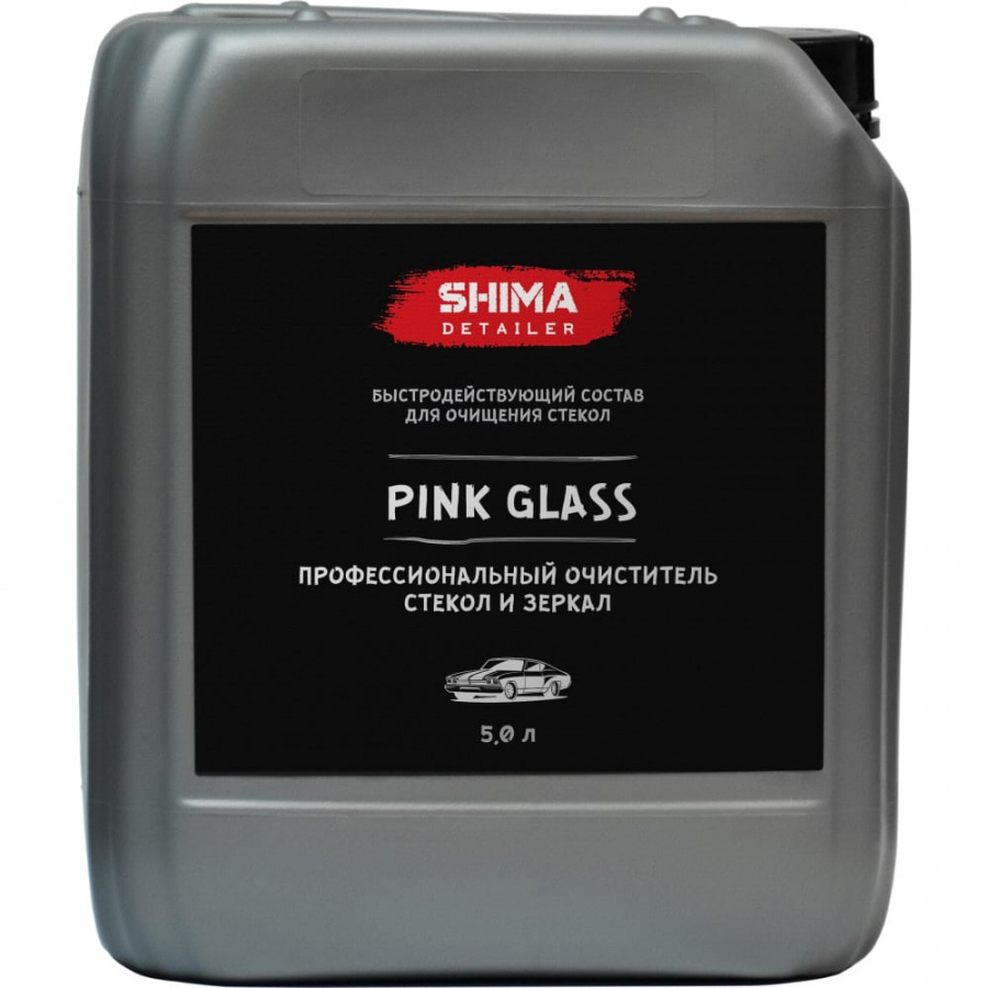 Профессиональный очиститель стекол и зеркал SHIMA DETAILER PINK GLASS