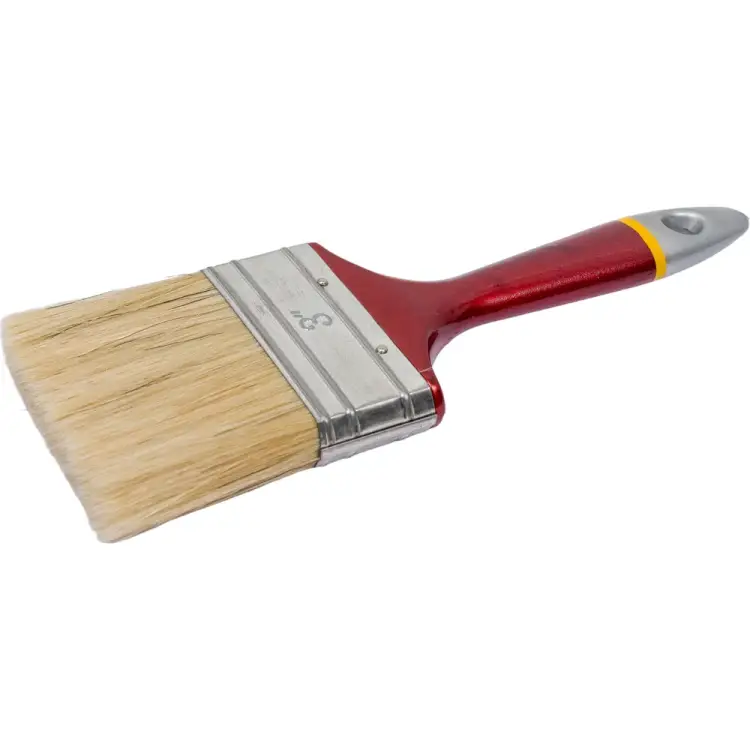 Плоская кисть HARDY 3” натуральная светлая щетина 0200-335630