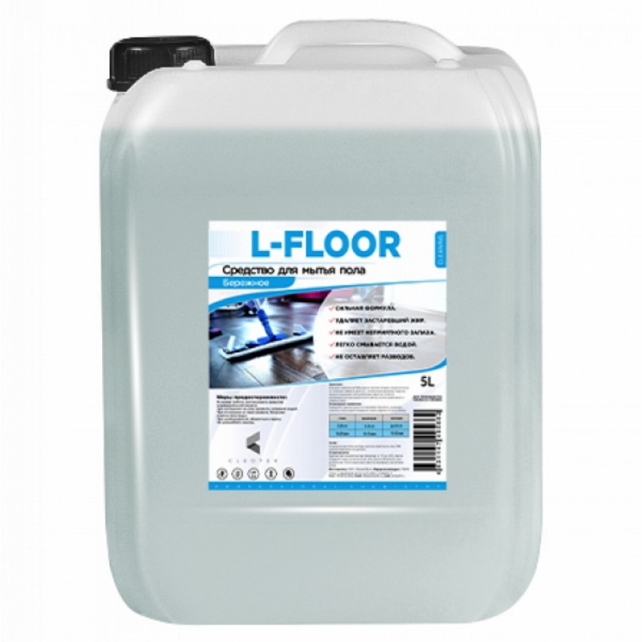 Бережное низкопенное средство для мытья пола Profy Mill L-FLOOR Альпийский луг