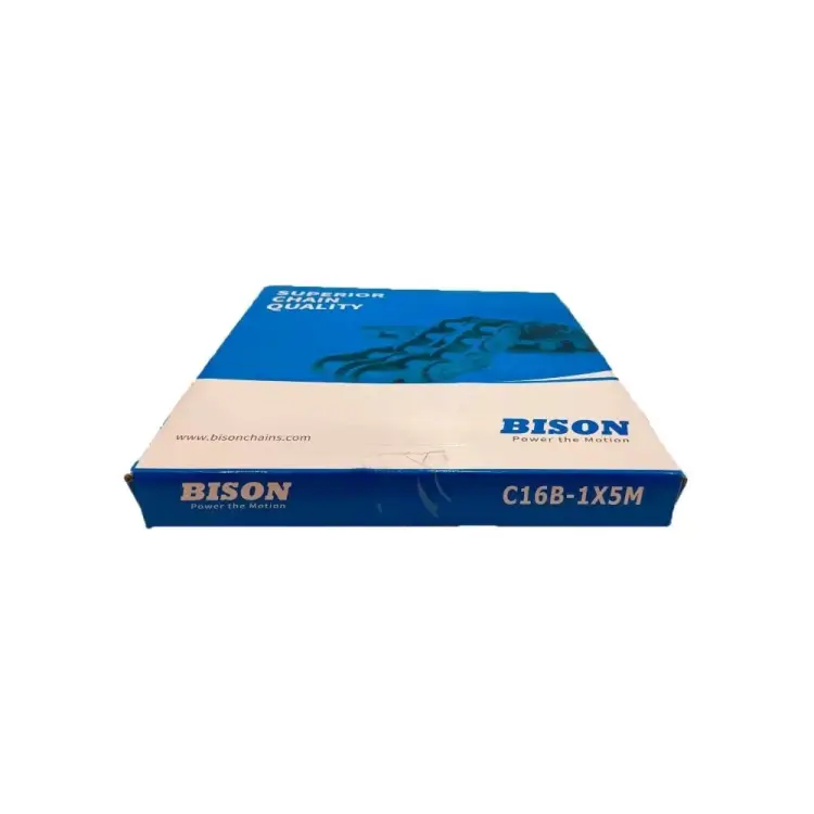 Приводная роликовая однорядная цепь Bison С16В-1 5,029 м ТД036247
