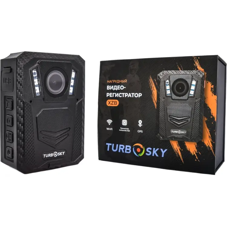 Нагрудный видеорегистратор Turbosky XZB 6826_C Нагрудный видеорегистратор Turbosky XZB 6826_C