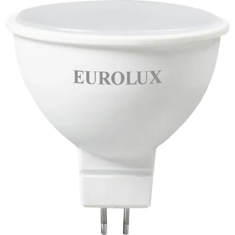 Светодиодная лампа Eurolux LL-E-MR16-7W-230-2,7K-GU5.3 76/2/23