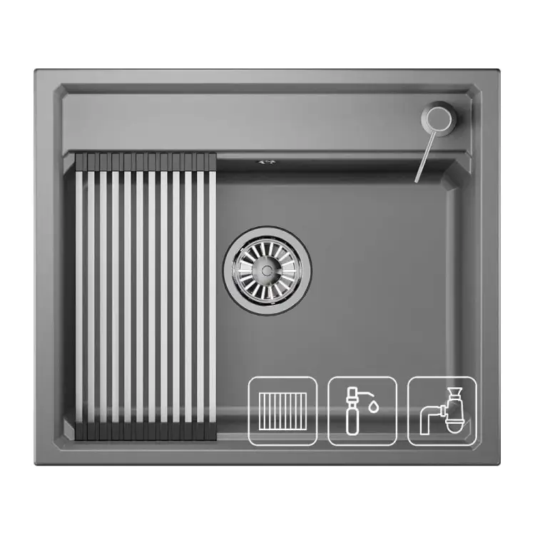 Кухонная мойка GRANULA KS-6003 Кухонная мойка GRANULA KS-6003