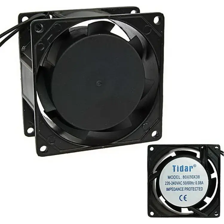 Вентилятор TIDAR RQA 8038HSL 220VAC 56349 Вентилятор TIDAR RQA 8038HSL 220VAC 56349