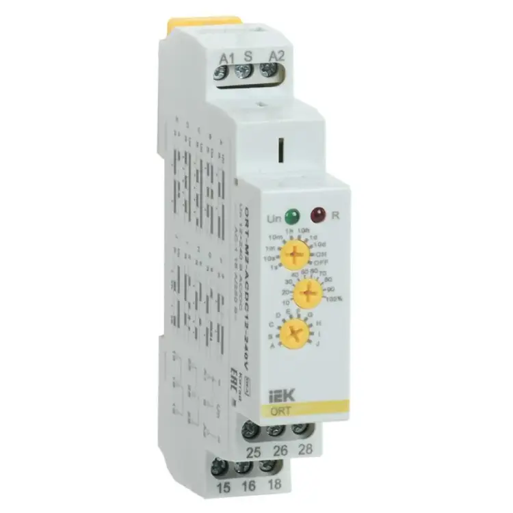 Многофункциональное реле времени IEK ORT ORT-M2-ACDC12-240V