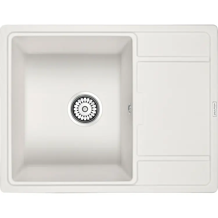 Кварцевая мойка Paulmark WEIMAR PM216550-WH Кварцевая мойка Paulmark WEIMAR PM216550-WH
