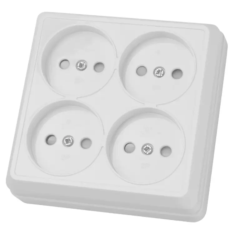 Четырехместная розетка TDM ELECTRIC Ладога SQ1801-0121